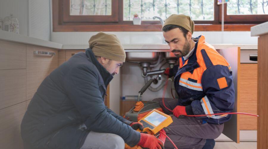 Expert burst pipe repair services in Almont, MI